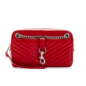 Rebecca Minkoff Edie shoulder bag color Chili NEW